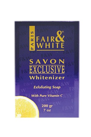 Fair & White Exclusive Whitenizer Exfoliating Soap with  pure Vitamin C