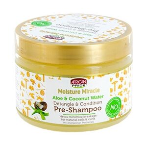 African Pride Moisture Miracle Aloe & Coconut Water Pre-Shampoo