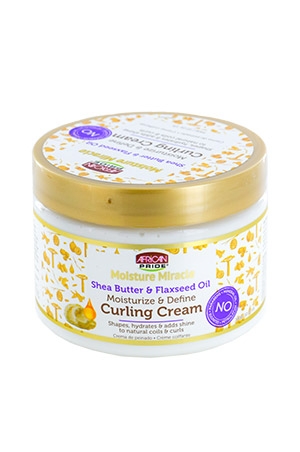 African Pride Moisture Miracle Shea Butter & Flaxseed Curling Cream
