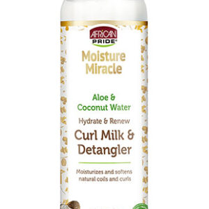 African Pride Moisture Miracle Aloe & Water Curl Milk Detangler