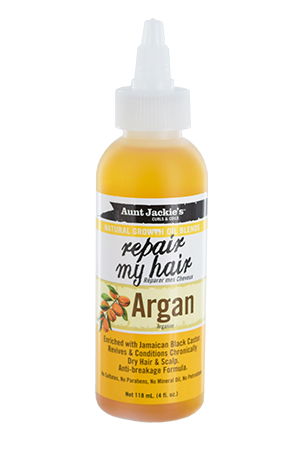 Aunt Jackies Natural Growth Oil Repair My Hair Argan 4oz