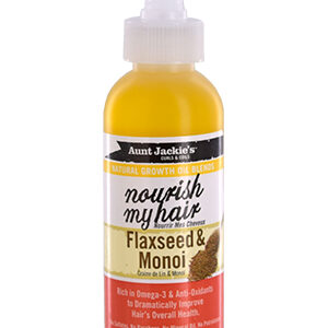 Aunt Jackies Natural Growth Oil Flaxseed Monoi 4oz