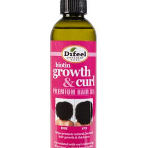 Difeel  GrowthCurl Btiotin Premium Hair-Oil 8oz