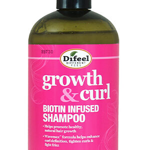 Difeel Growth & Curl Biotin Shampoo (12oz)