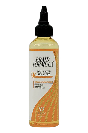 Ebin Braid Formula Loc. Twist Oil Cuticle Strength 4oz