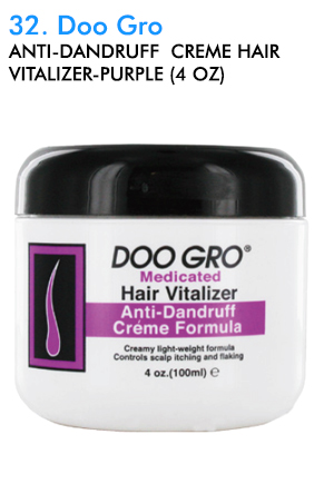 Doo Gro Anti Dandruff Creme Hair Vitalizer Purple 4oz